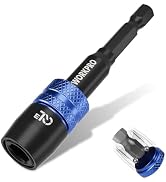 WORKPRO Drill Screwdriver Bit Holder for Impact Driver Bits, 3" Drill Bit Extension, 1/4 Inch Hex...