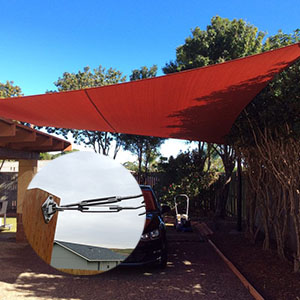 Sun Shade Sail Kit of Rectangle or Triangle Sails, Heavy Duty Stainless Steel for Outdoor Using