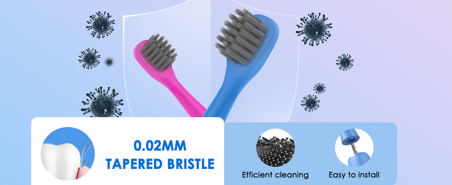 burst kids toothbrush head