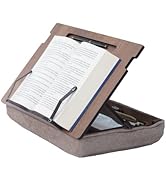 Vigo Wood Book Stand with Storage, Book Holder, Reading Stand, Cookbook Holder, Recipe Book Stand...