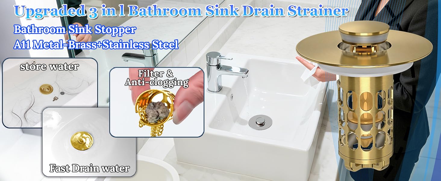 sink stopper,bathroom sink stopper,sink drain hair catcher,sink stopper bathroom drain