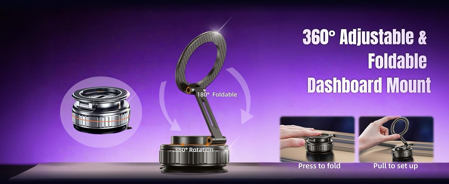 Adjustable Foldable Phone Mount