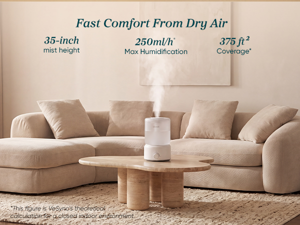 Fast Comfort From Dry Air