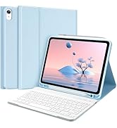 TQQ for iPad Air 11-inch (M2) 2024/ iPad Air 5th/4th Generation Case with Keyboard - Rechargeable...
