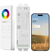 PAUTIX Matter WiFi LED Controller Kit ML5 Compatible with Tuya APP/Homekit/Smart Life/Alexa/Googl...
