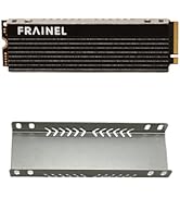 FRAINEL M.2 SSD Heatsink with 5W Thermal Silicone Pad. for NVMe or SATA 2280 PCIe Gen 4.0 or 5.0 ...