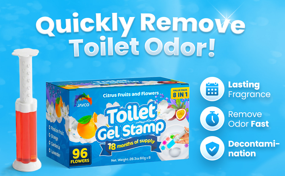 toilet gel stamp, toilet bowl cleaner, toilet deodorizer.