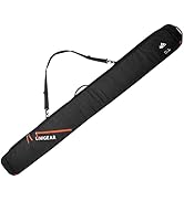 Unigear Ski Bag for Air Travel, 360° Fully Padded Protection, Water-Resistant and Durable up to 1...