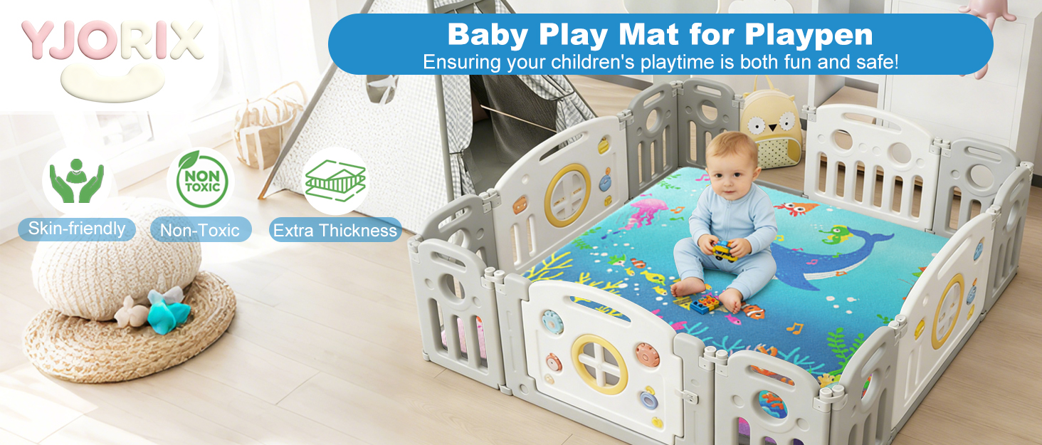 Baby Play Mat for Floor