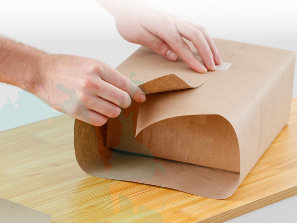 Brown Kraft Arts and Crafts Paper Roll