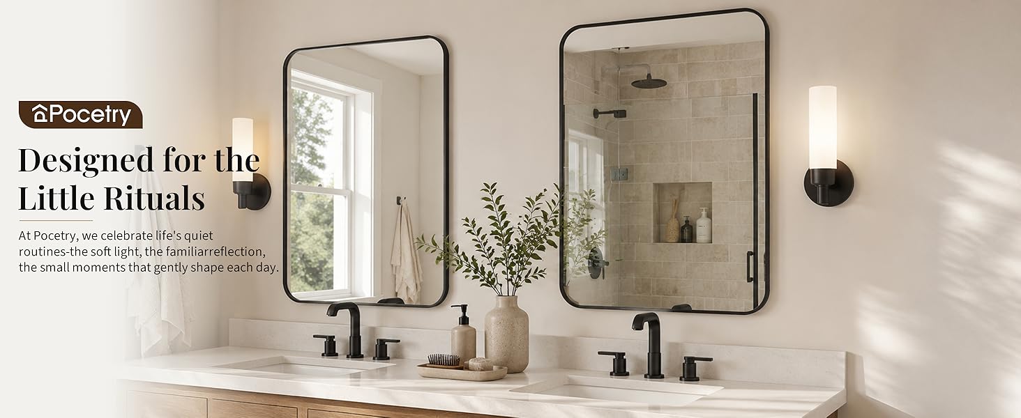 bathroom mirrors for over sink