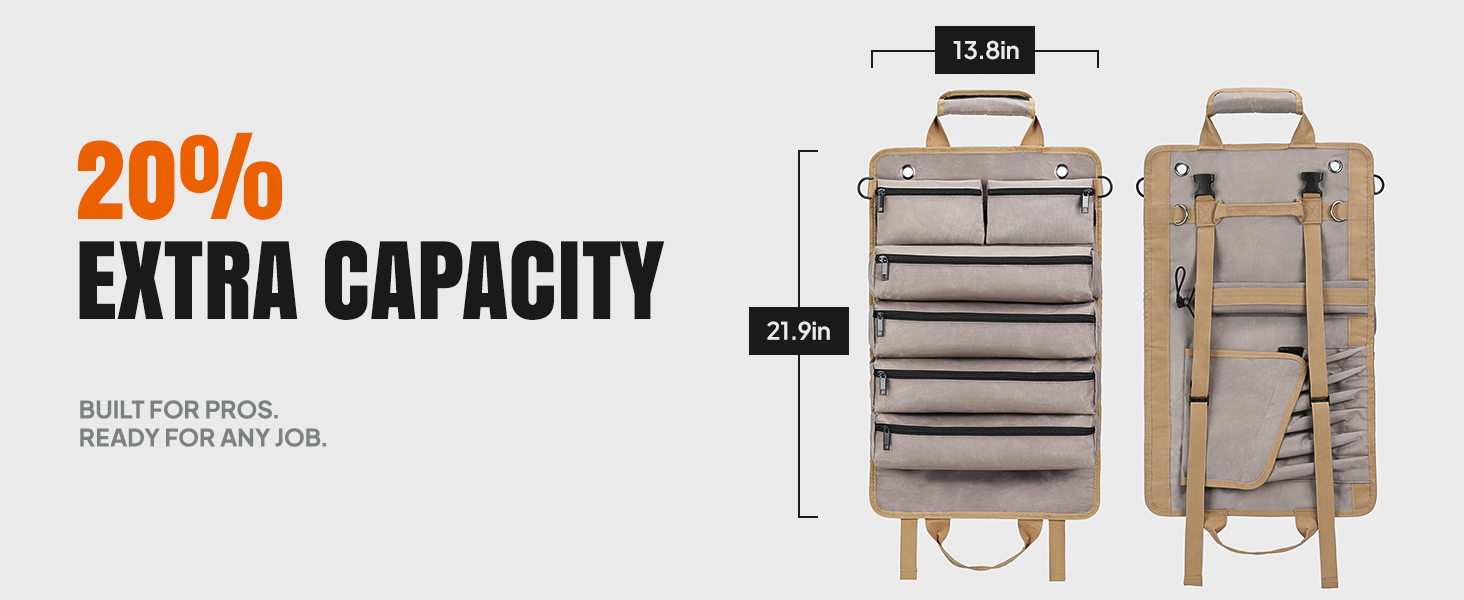 Tool Roll Up Bag