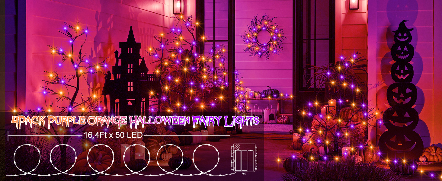 halloween lights battery operated