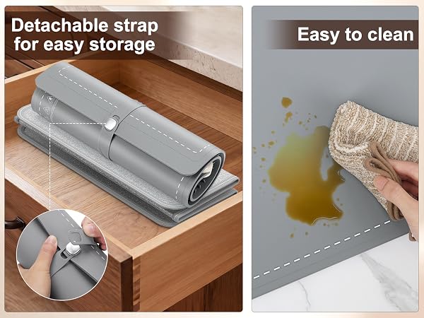 FYY Warming Mat for Food - Rapid and Full Surface Heating, 6 Temp Settings, 6H Timer