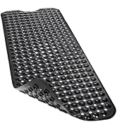 Linoows Bathtub and Shower Mats, 40x16 Inch Extra Large Non Slip Soft Bath Tub Mat with Suction C...