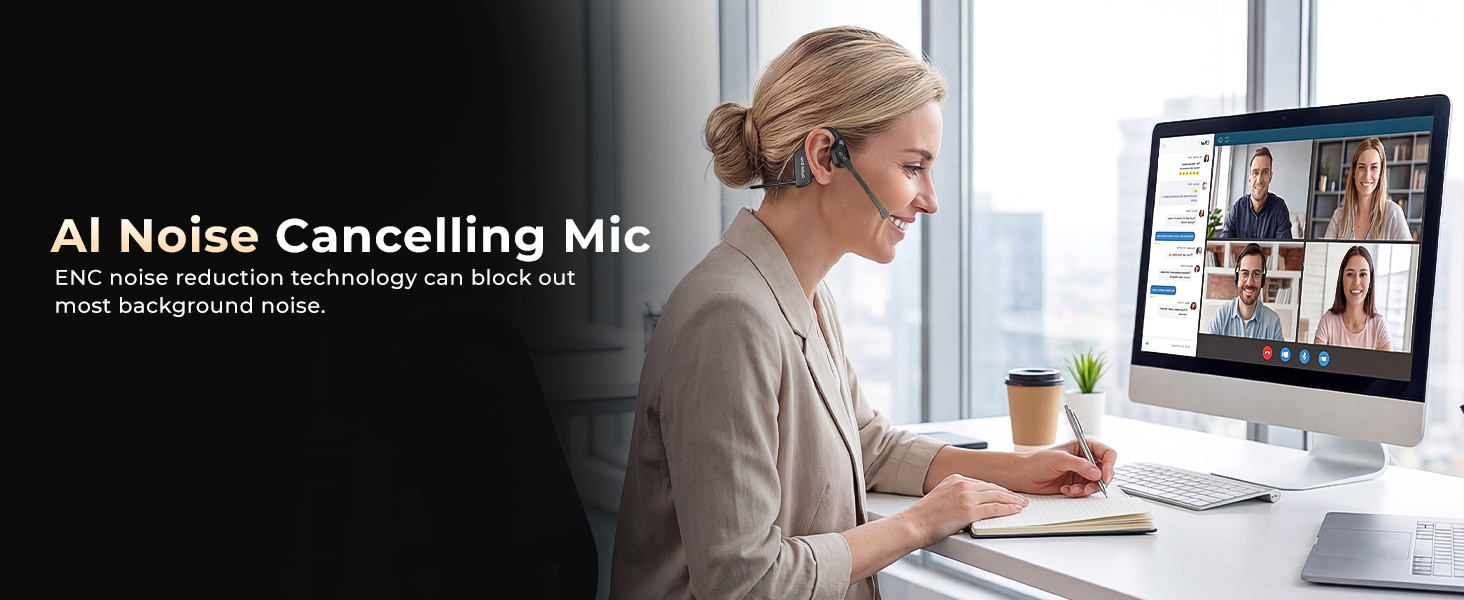 trucker bluetooth headset noise cancellation
