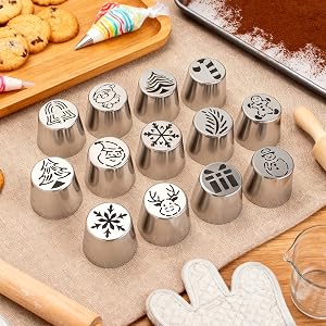 extra large piping tips set