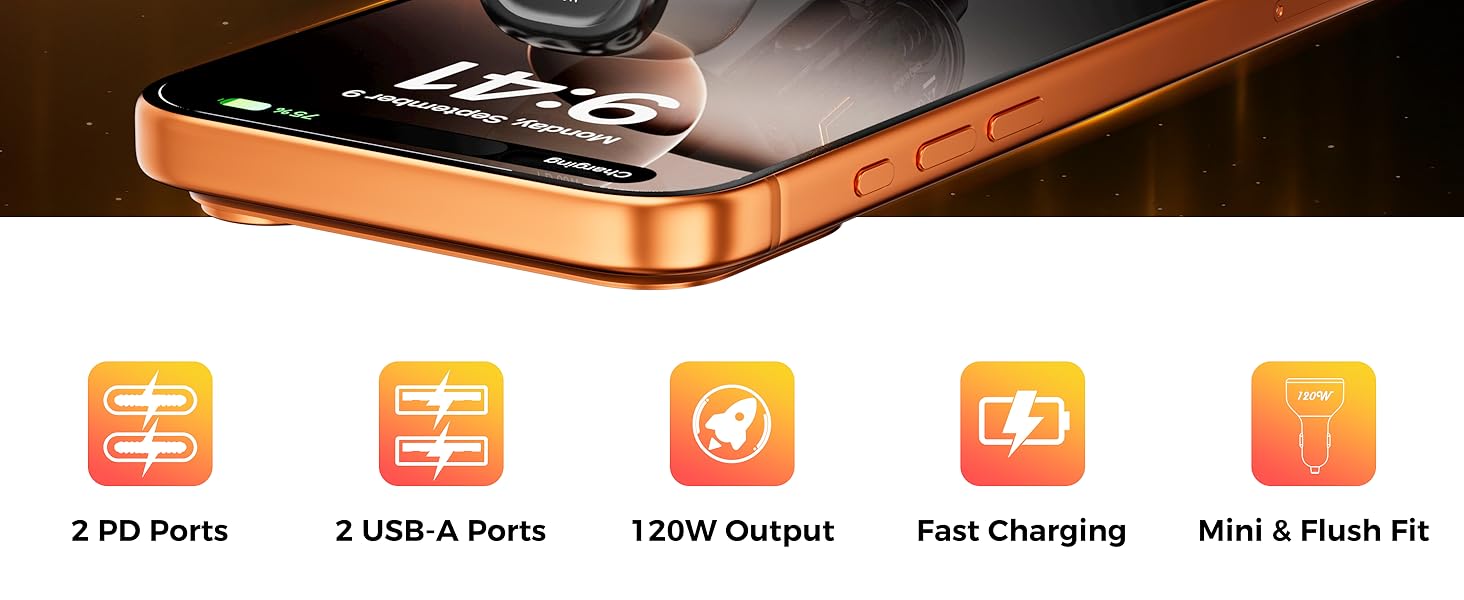 usb car charger