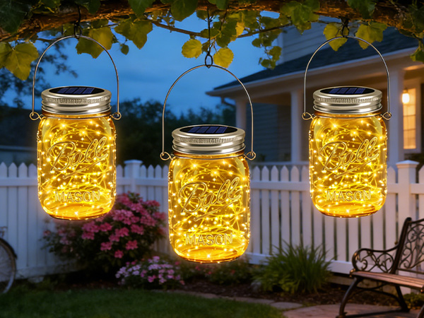 mason jar solar lights for outside
