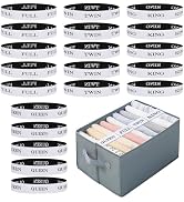 BROPGOD Bed Sheet Organizers and Storage Label Bands for Linen Closet-Elastic Bedding Sheet Keepe...