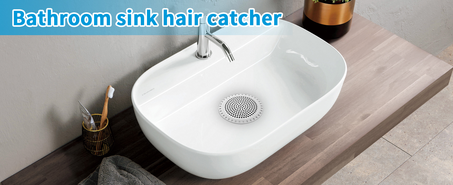 bathroom sink drain strainer