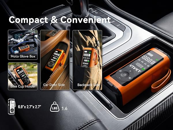 Tire Inflator Portable Air Compressor
