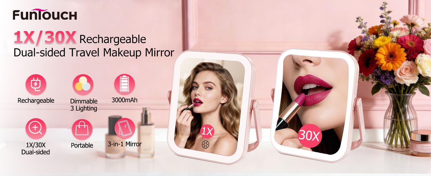 portable mirror
