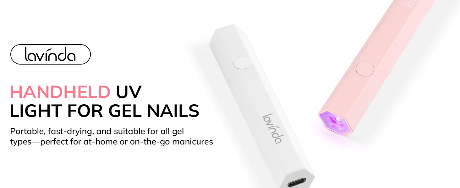 handheld mini UV light for gel nails