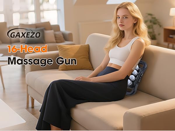 16 head massage gun deep tissue