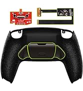 eXtremeRate Textured Black Real Metal Buttons (RMB) Version Rise 2.0 Remap Kit for PS5 Controller...