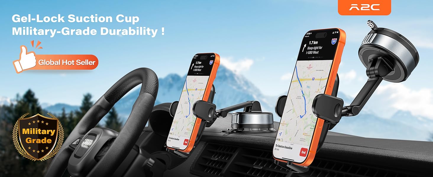 Suction Cup Phone Mount
