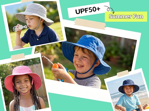 Connectyle kids sun hat