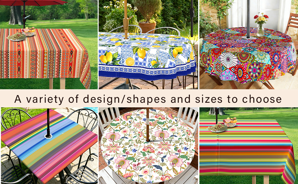 Outdoor tablecloth