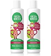 Fresh Monster 2-in-1 Kids Shampoo & Body Wash, Toxin-Free, Hypoallergenic, Natural Shampoo & Body...
