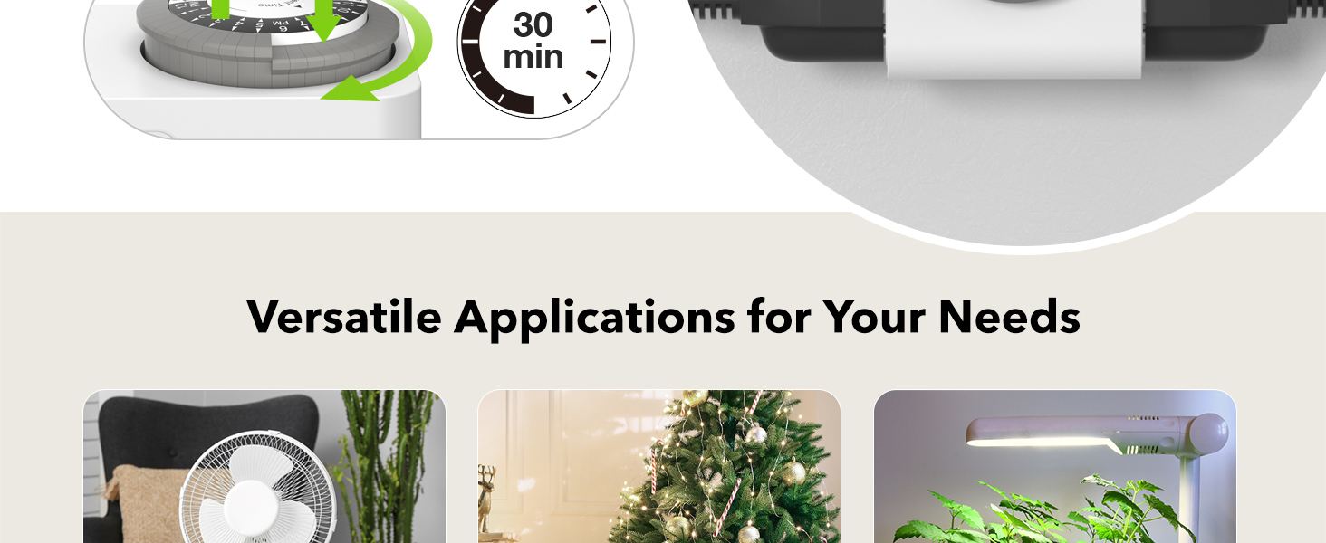 electrical timer for outlets
