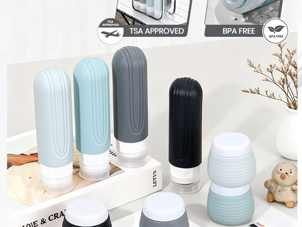 Travel Bottles for Toiletries 8 Pack