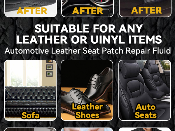 Black Leather Repair Kit