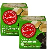 PaperChef - Mini Parchment Baking Cups - Easy Release, Non-Stick Paper - 90 count - 2 Pack