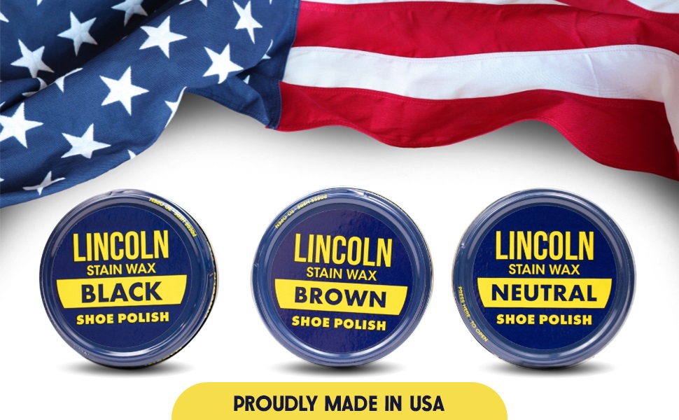 Lincoln Stain Wax Shoe Polish