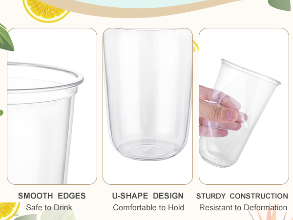 Clear Plastic Cups Disposable Wine Cups