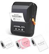 SUPVAN T50M Pro Bluetooth Label Maker Machine with 3 Tapes, Set 1