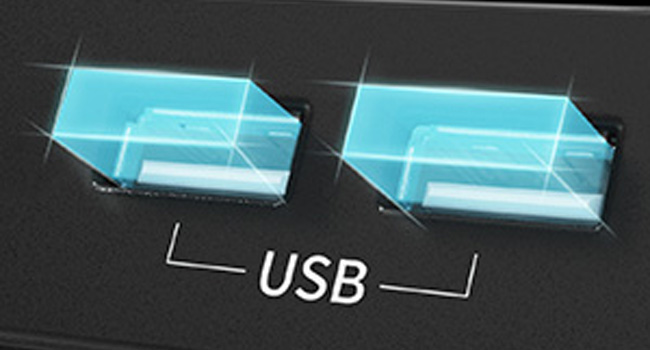 Dual USB Ports