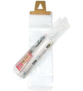ClearBags LDPE Newspaper Bags, 6x19, Clear, 1000 Pack, Plastic Poly Bags for Newspapers, Packagin...