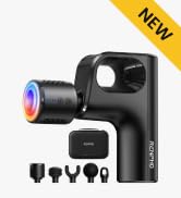 RENPHO Active Mini Thermacool Massage Gun with Heat and Cold, Percussion Deep Tissue Back Massage...