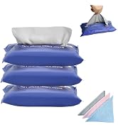 Microfiber Cleaning Cloths 60-Pack Microfiber Towels Pull-Out Packs 8.7x8.7 in, Lint Free, Streak...
