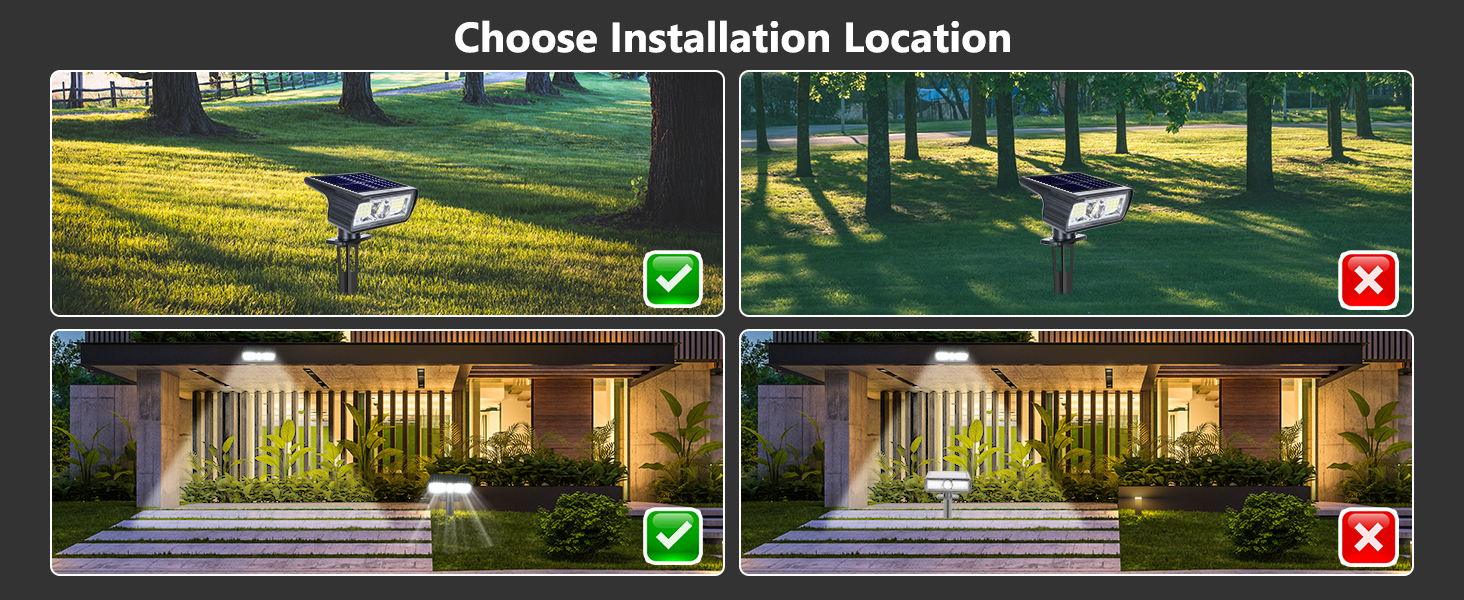 solar spot lights