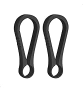 PJYTAC Titanium Carabiner Keychain Clip, Heavy Duty Carabiner Key Clip EDC Quick Release Hooks Ti...
