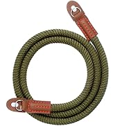 VKO Camera Strap,Soft Rope Camera Neck Strap, Shoulder Strap for DSLR SLR Mirrorless Camera with ...
