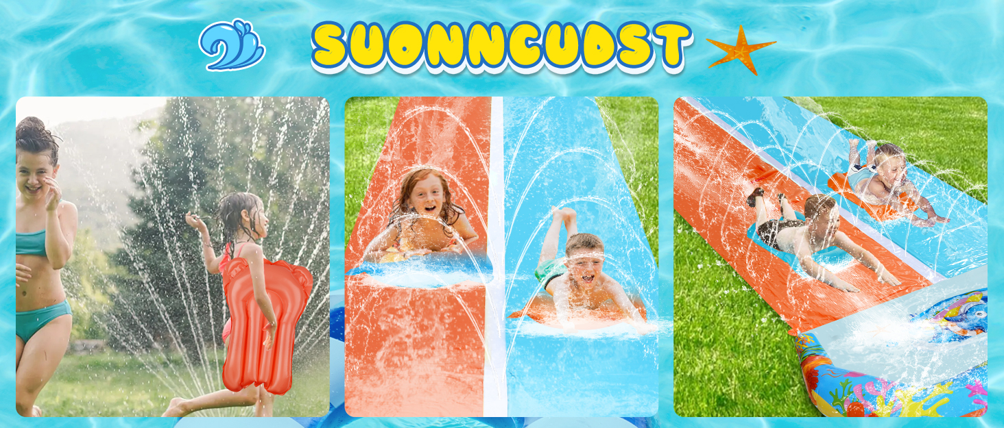 water slide