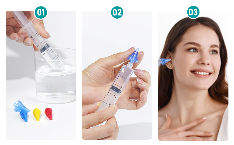 Ear Syringes for Removing Ear Wax